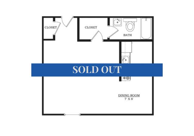 Studio – Furnished